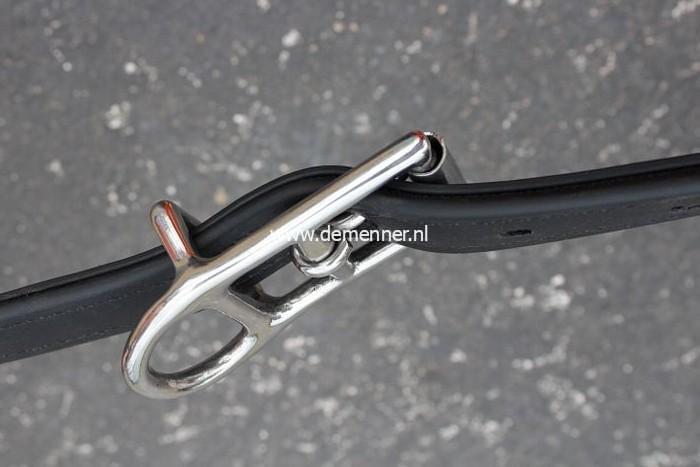 Strenggesp met D-ring Ideal Equestrian – Bild 2
