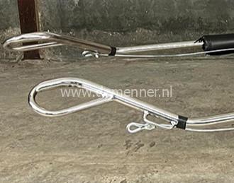 Kurze Kunststoffstränge mit D-Ring für Zweiräder / Sulky – Bild 2